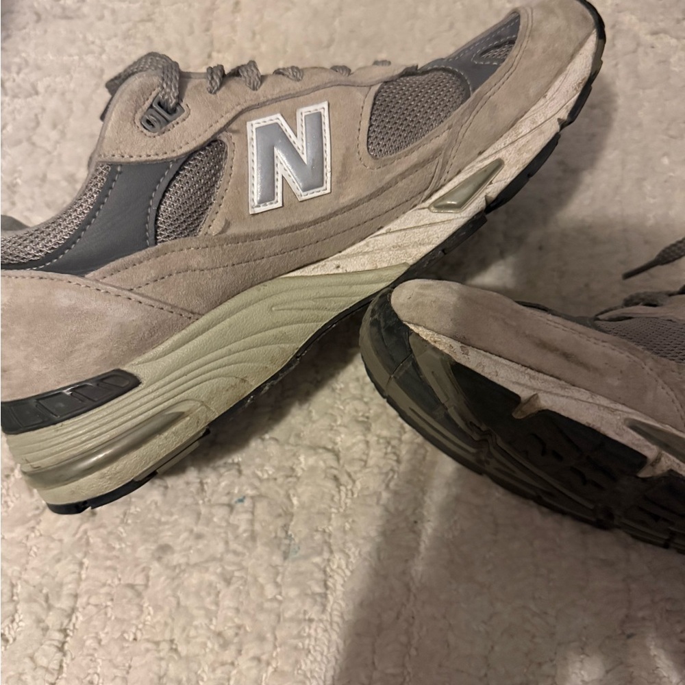Men’s new balance 991 kith grey size 10 - Picture 9 of 14